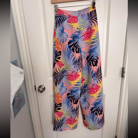 🌼2 for $100🌼 Palazzo front slit high rise pants - Picture 4 of 4